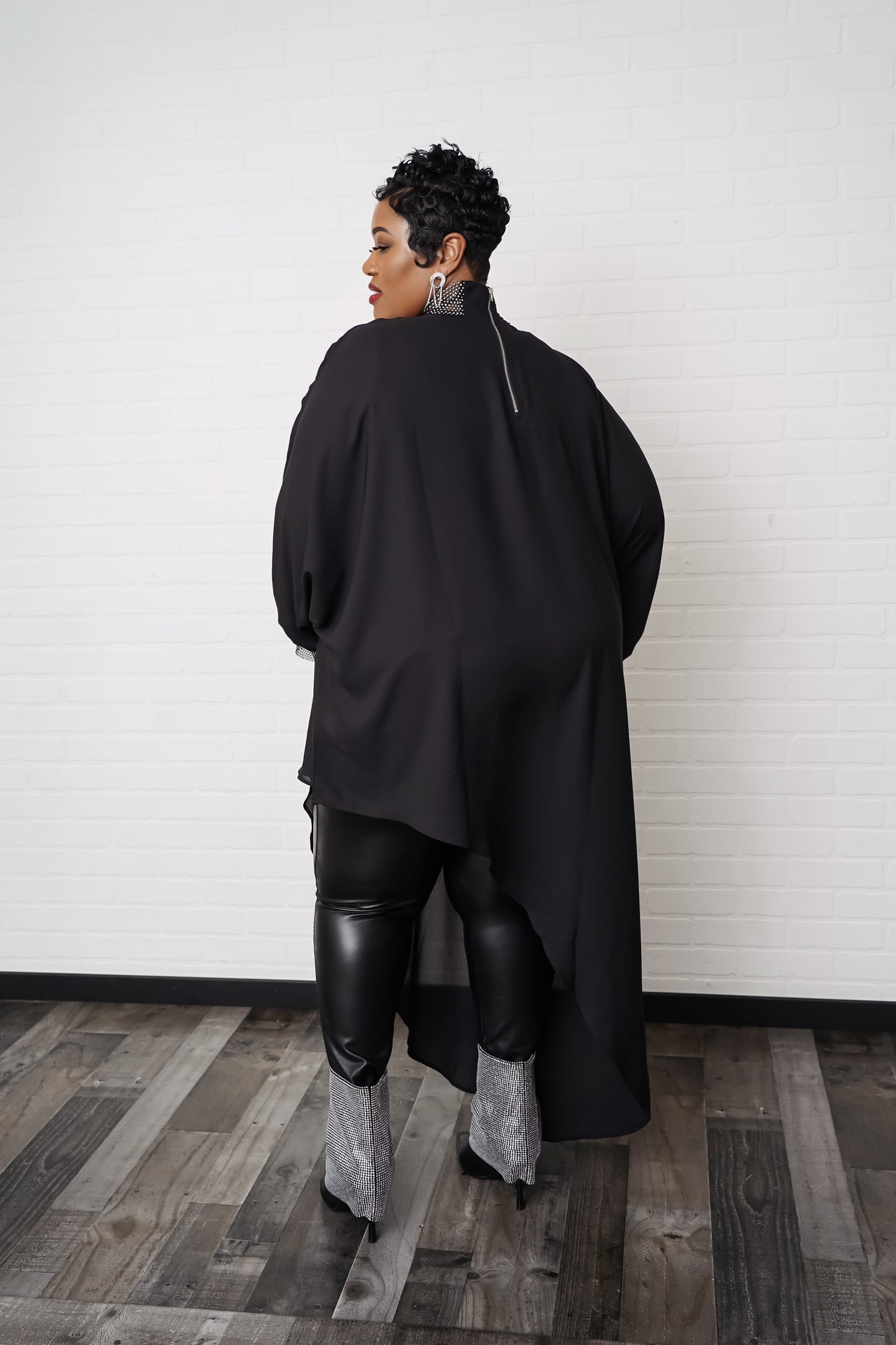 Razzle Dazzle Hi-Lo Blouse