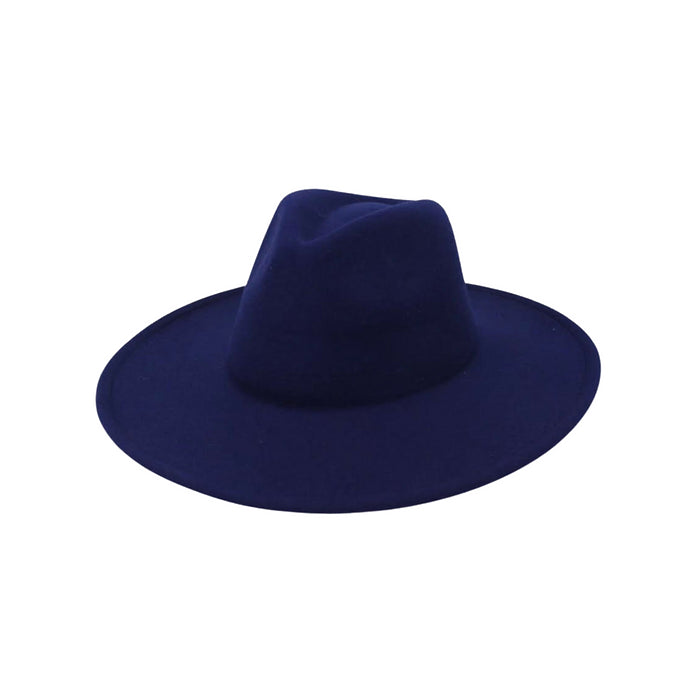 Navy XL Fedora