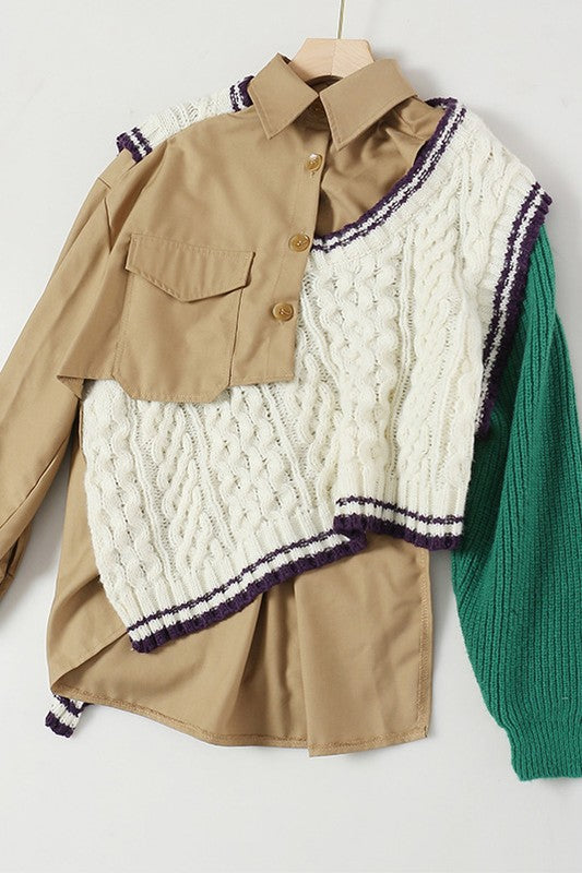 The Free Mix Sweater